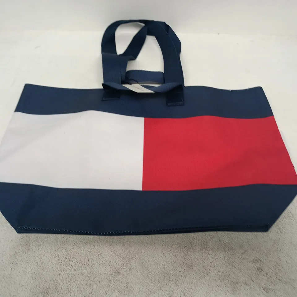 TOMMY HILFIGER COLOURBLOCK TOTE BAG 