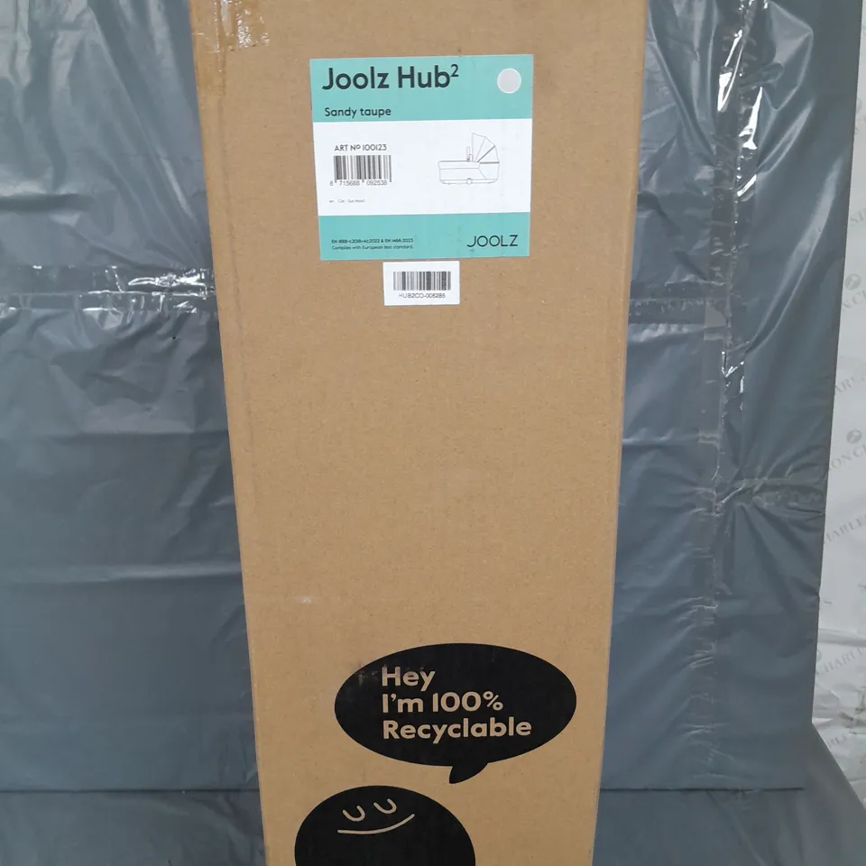 JOOLZ HUB2 COT SANDY TAUPE - COLLECTION ONLY 