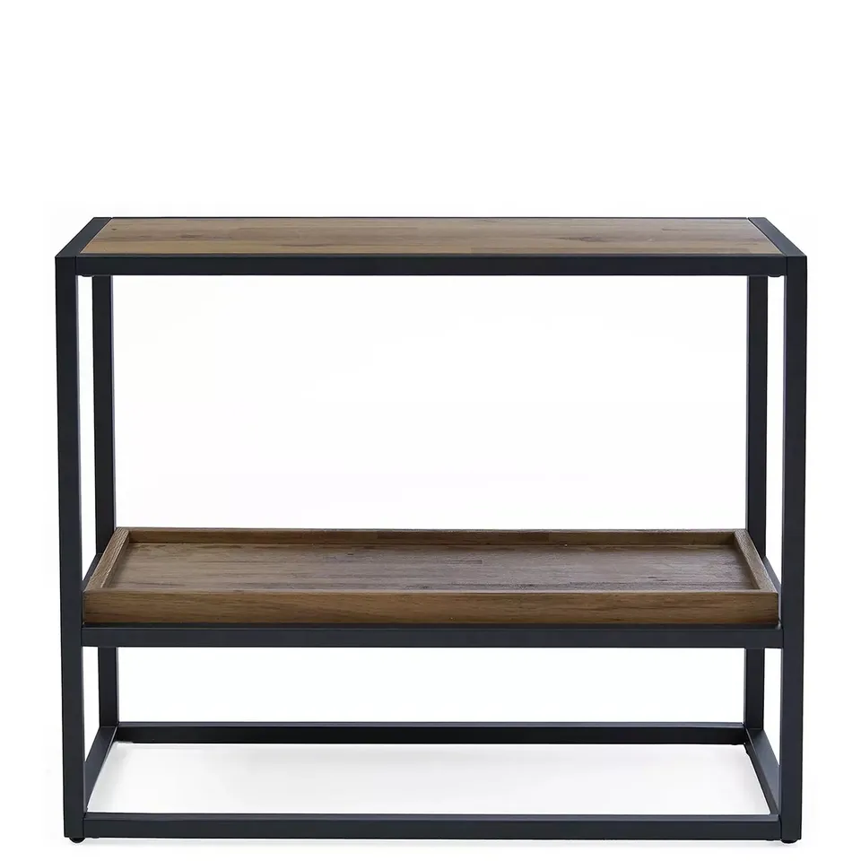 HARLEM END TABLE - MID OAK