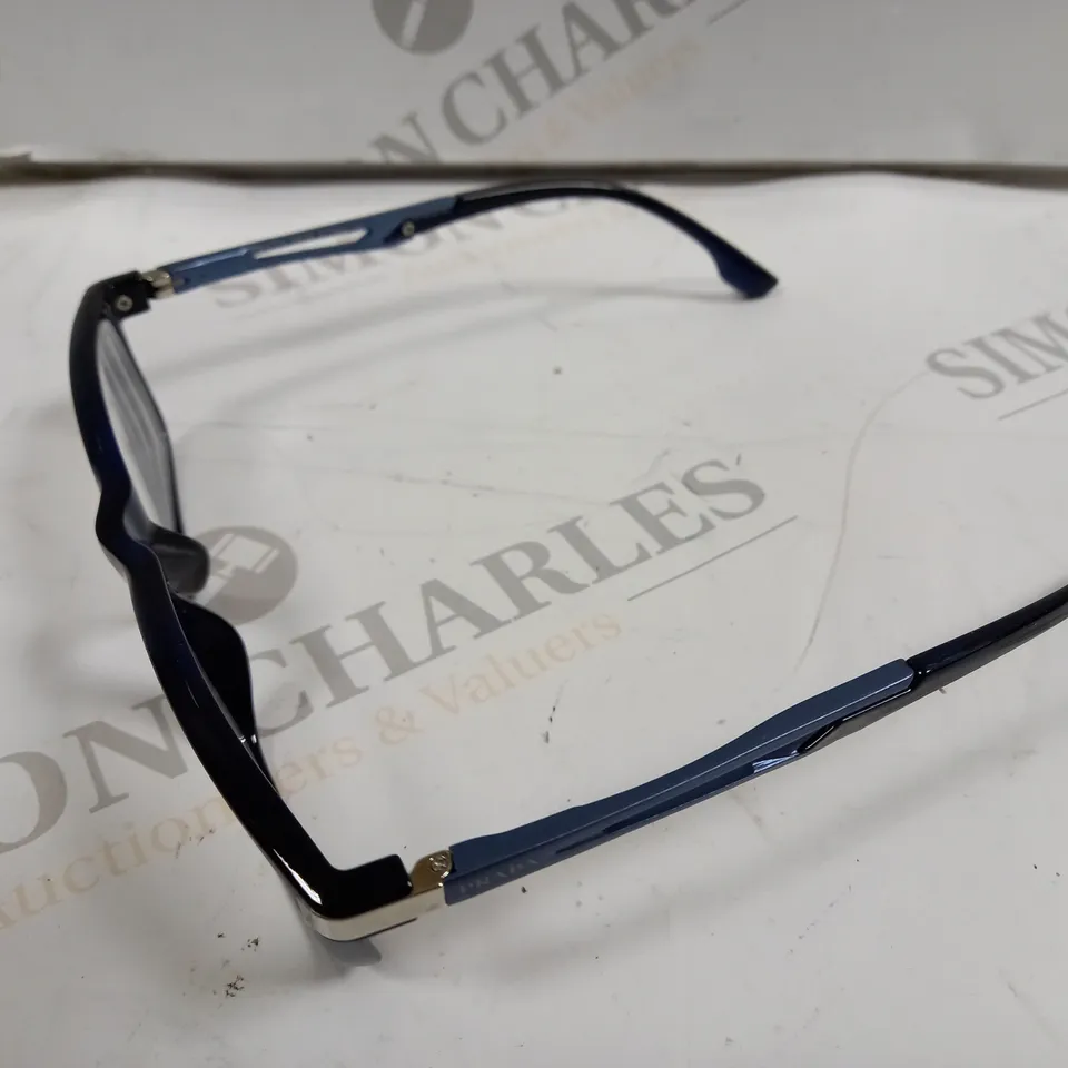 PRADA 9018 BLUE FRAME GLASSES 