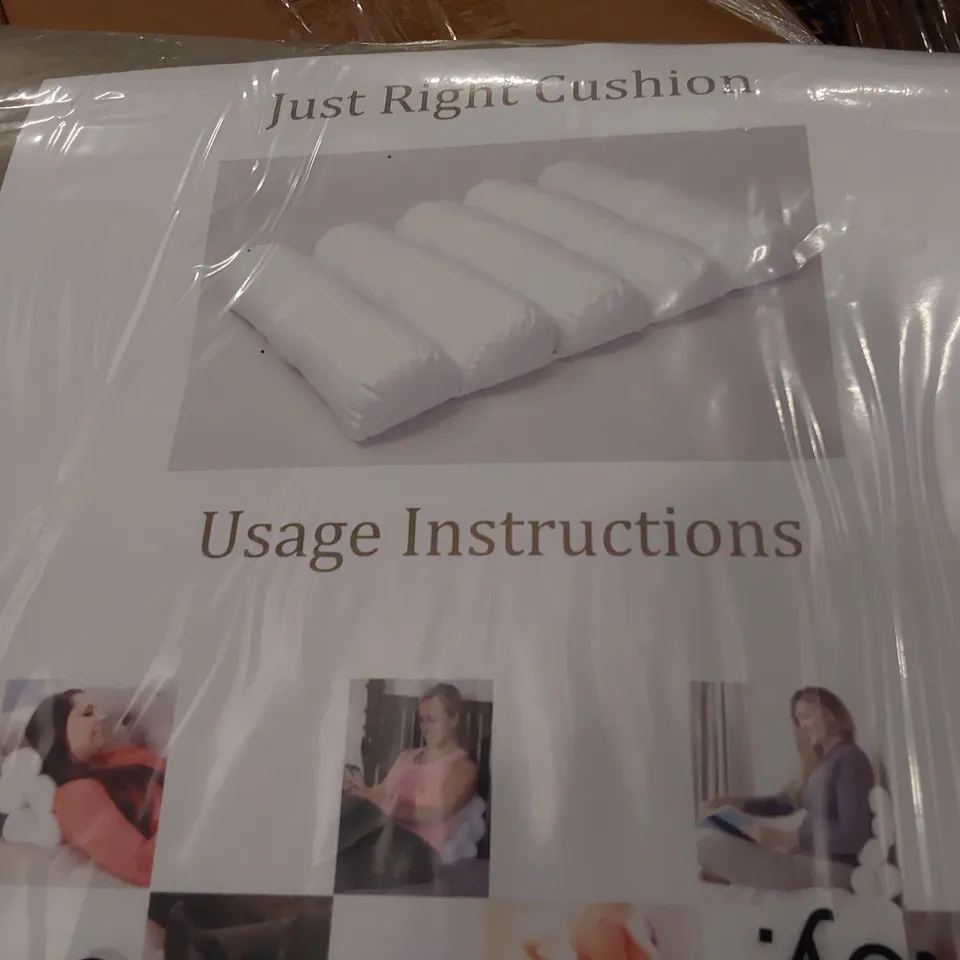 PALLET OF 40 BRAND NEW BOXED JUST RIGHT MULTI SUPPORT CUSHIONS