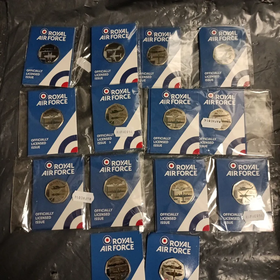 ASSORTMENT OF ROYAL AIR FORCE COLLECTABLE COINS