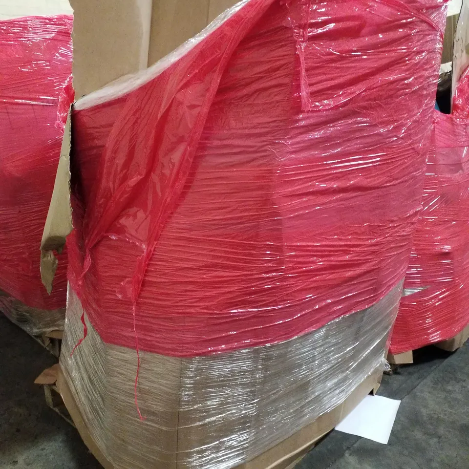 PALLET OF ASSORTED PRODUCTS INCLUDING ELECTRIC FRYER, CUE CASES, FOOD PROCESSOR, ALL IN ONE GYM