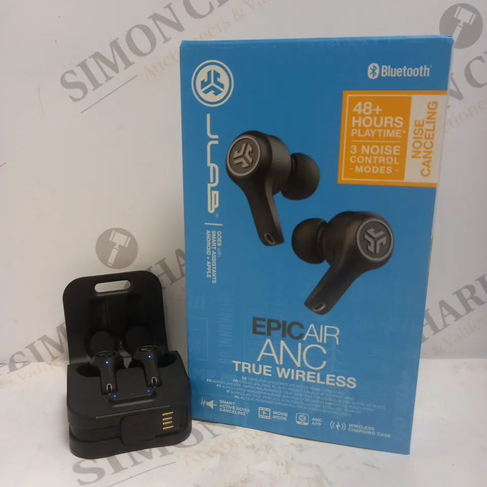 BOXED JLAB EPIC AIR ANC WIRELESS EARPHONES 