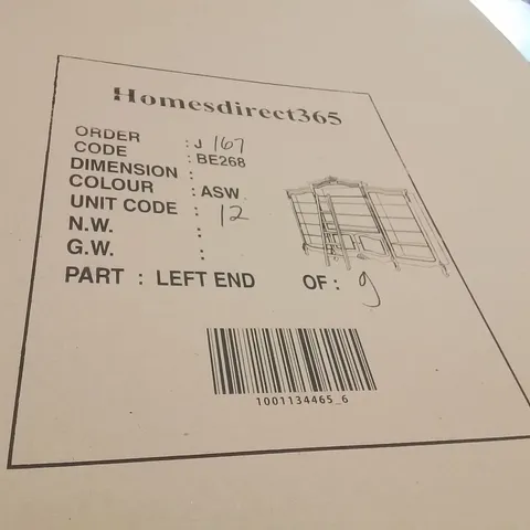 BRAND NEW LARGE BOOKCASE (9 BOXES)