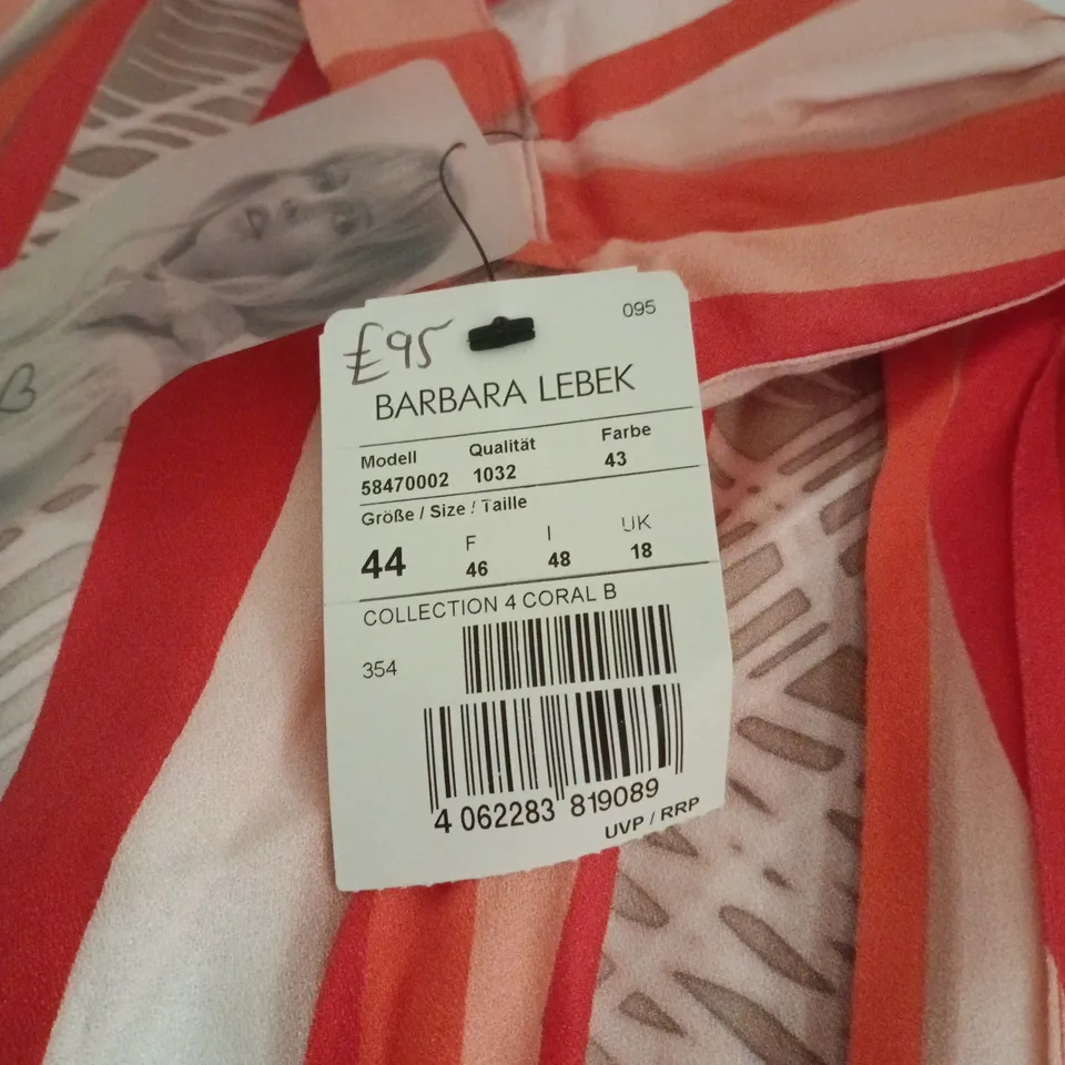 BARBARA LEBEK COLLECTION 4 CORAL B SKIRT TAGGED UK 18