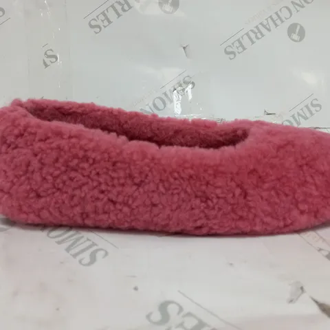 EMU MIRA TEDDY SHEEPSKIN SLIPPER - PINK COLOUR SIZE 7