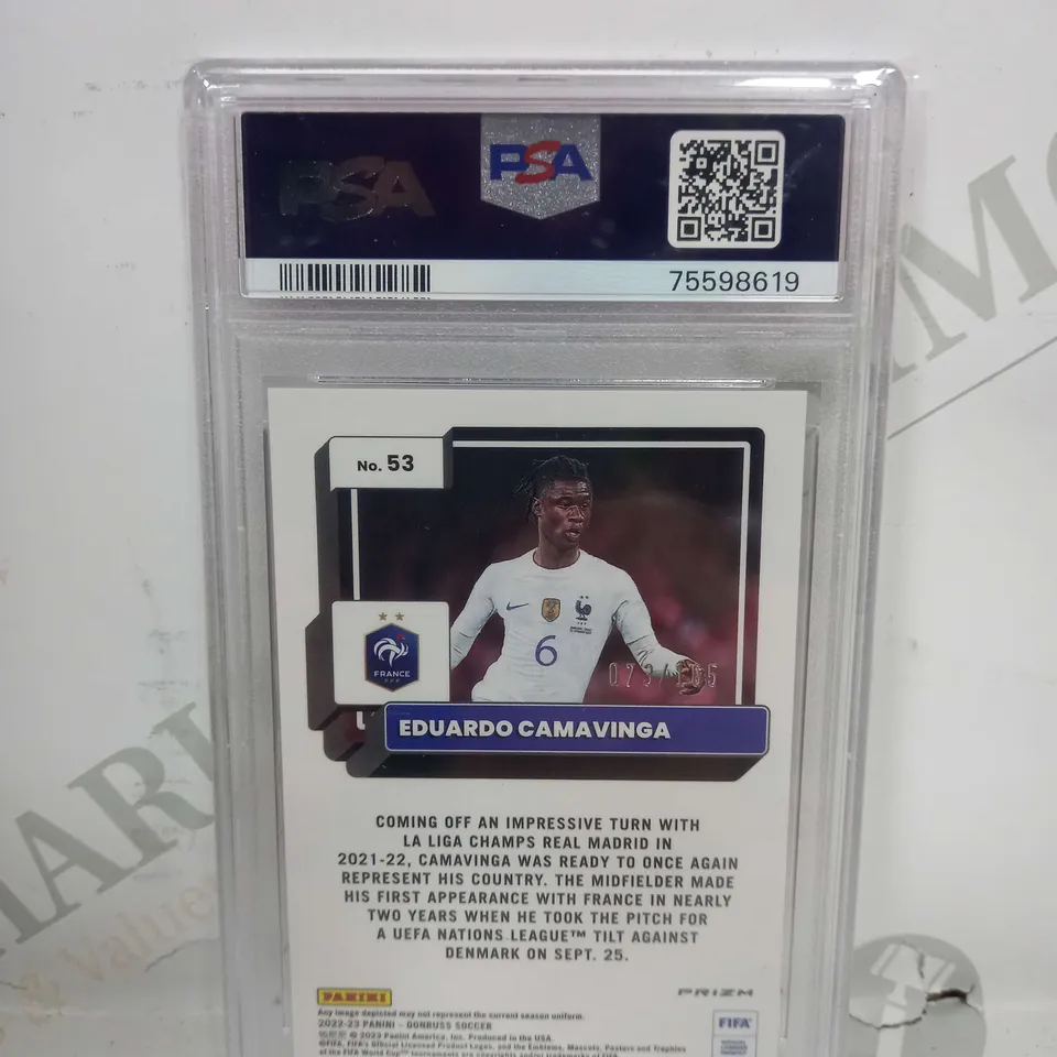 PSA GRADED 10 EDUARDO CAMAVINGA CARD