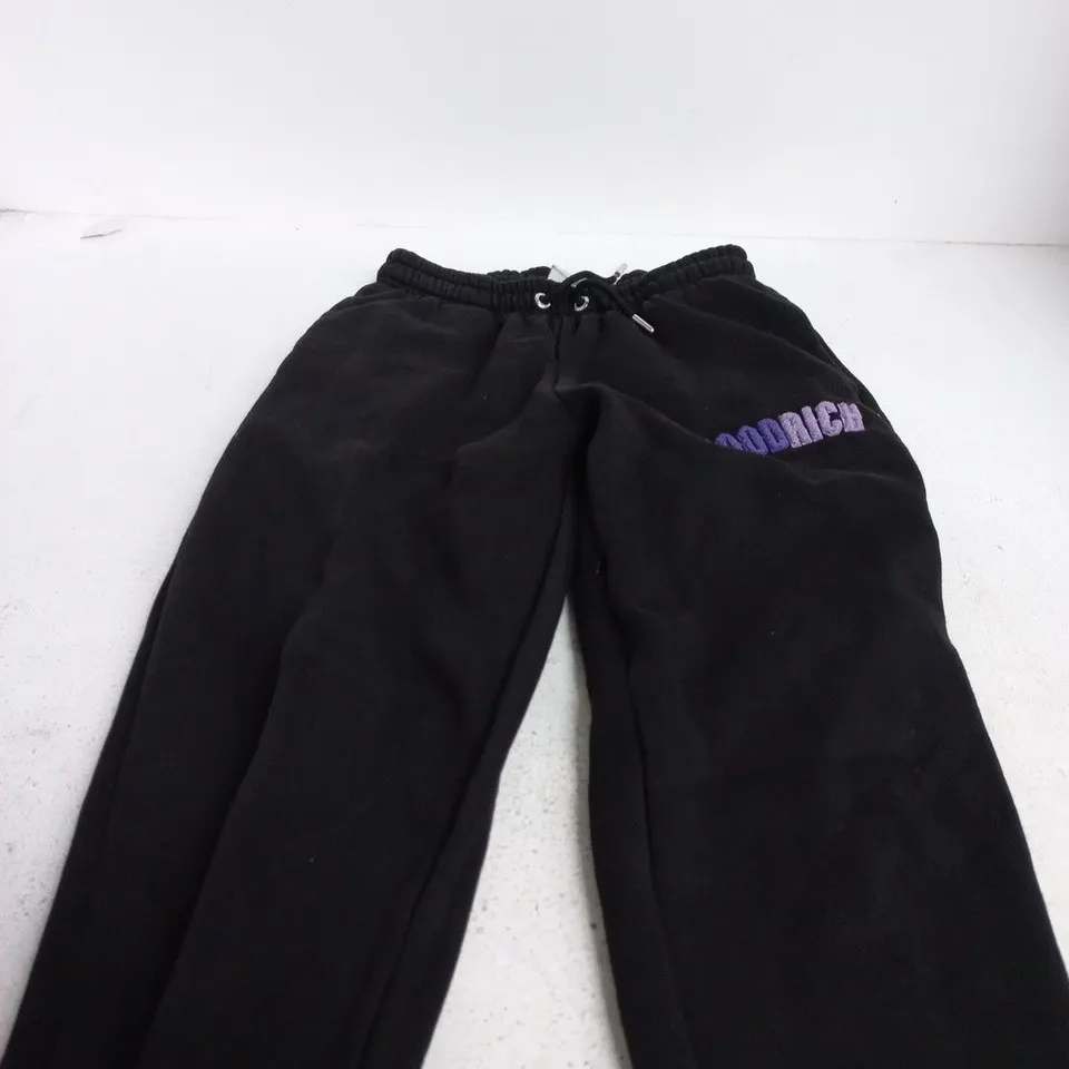 HOODRICH BLACK JOGGERS – SIZE M