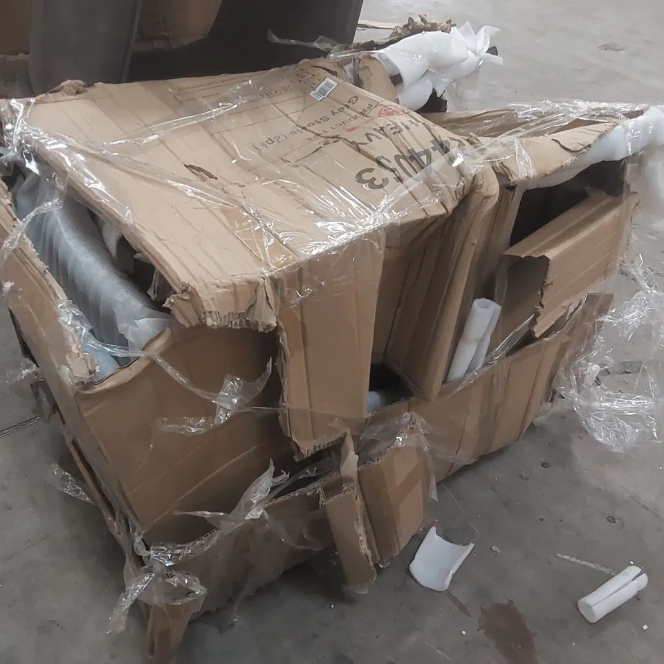 PAIR OF GALLERY DIRECT PALMER BAR STOOLS IN GREY (1 BOX)