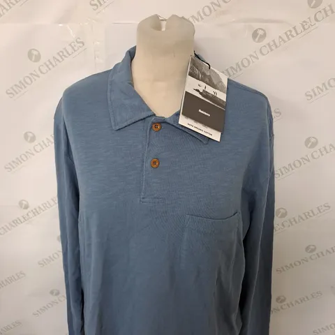 FINISTERRE CHANNEL POLO SHIRT SIZE M