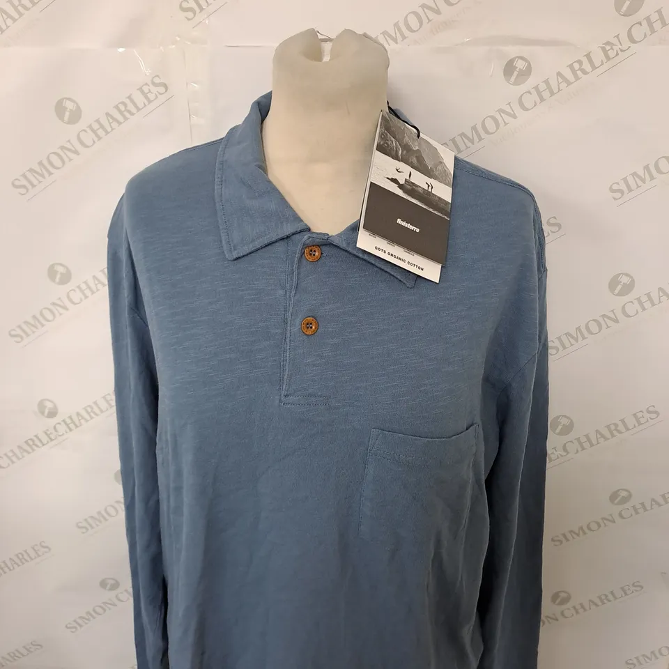 FINISTERRE CHANNEL POLO SHIRT SIZE M