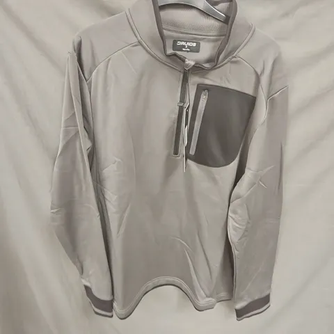 DRUIDS XL LIGHTWEIGHT GREY JACKET WITH CHEST POCKET