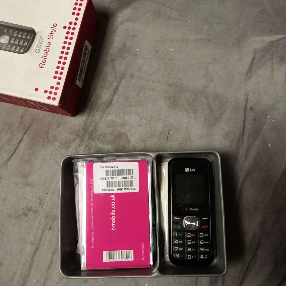 LG GS101 MOBILE PHONE – T-MOBILE, RELIABLE STYLE