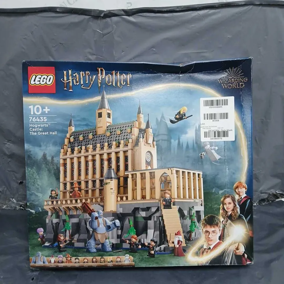 BOXED LEGO HARRY POTTER HOGWARTS CASTLE THE GREAT HALL 76435