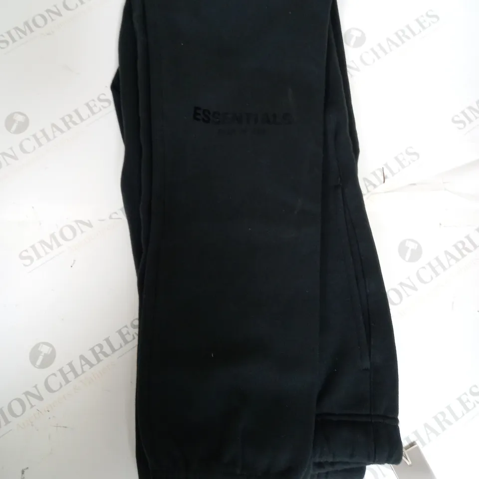 ESSENTIALS TRACKSUIT BOTTOMS SIZE XS