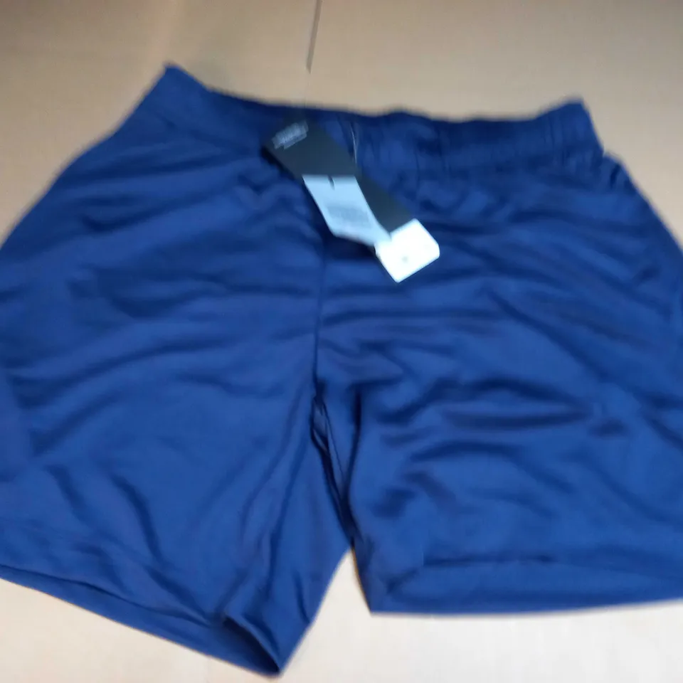 CASTORE KNITTED SHORTS IN PEACOAT BLUE - MEDIUM