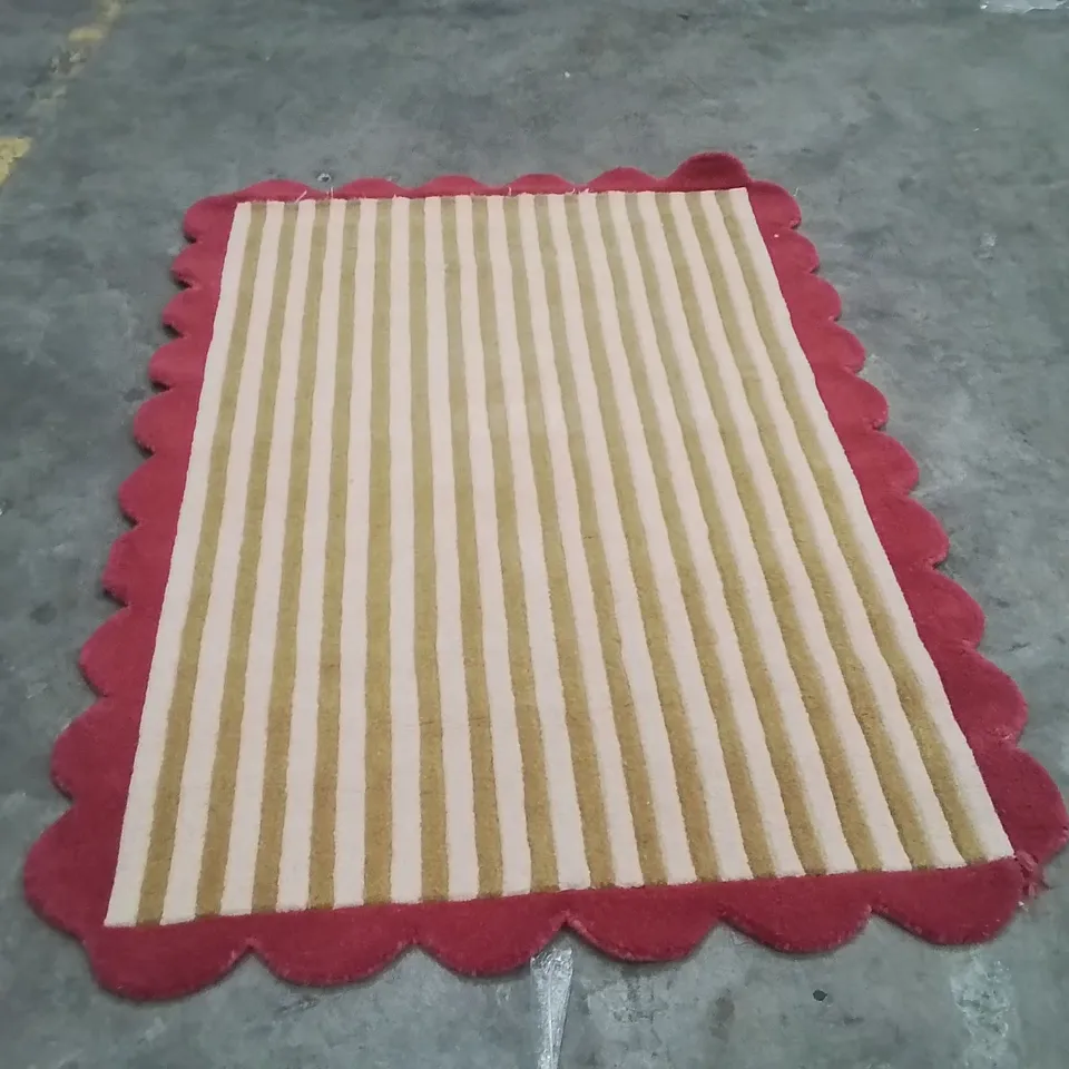 QUALITY DESIGNER AREA RUG - APPROXIMATELY 170X120CM