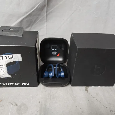 BEATS POWERBEATS PRO WIRELESS EARPHONES – BLUE, IN CHARGING CASE