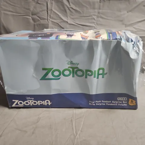 sealed Disney Zootopia Vinyl Plush Pendant Surprise Box – 6-Piece Mystery Figures