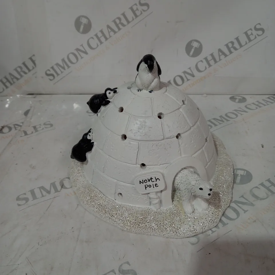 HOME REFLECTIONS PRE-LIT IGLOO WITH ANIMALS