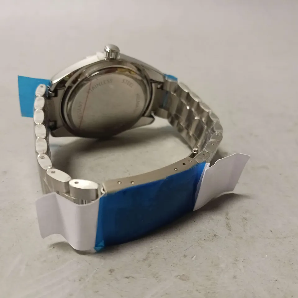 MENS HELMHA DH WATCH –  STAINLESS STEEL STRAP – 3ATM WATER RESISTANT – LUXURY GIFT BOX INCLUDED