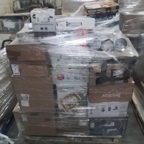 PALLET OF APPROXIMATELY 35 UNPROCESSED RAW RETURN HOUSEHOLD AND ELECTRICAL GOODS TO INCLUDE;