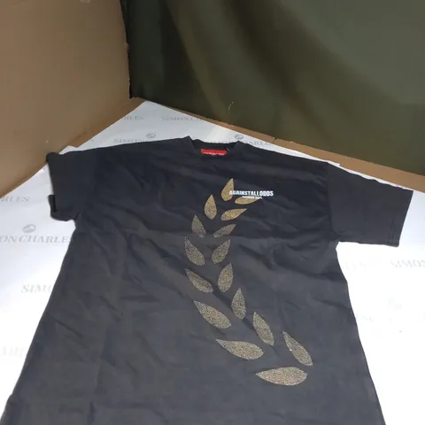 GREY AGAINST ALL ODDS T-SHIRT SIZE S 