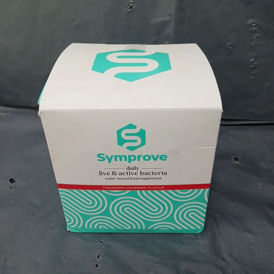 BOXED SYMPROVE LIVE & ACTIVE BACTERIA WATER BASED FOOD SUPPLEMENT 