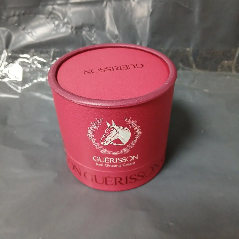 APPROXIMATELY 15 GUERISSON RED GINSENG CREAM – CLAIRE'S KOREA PINK COSMETIC JAR 