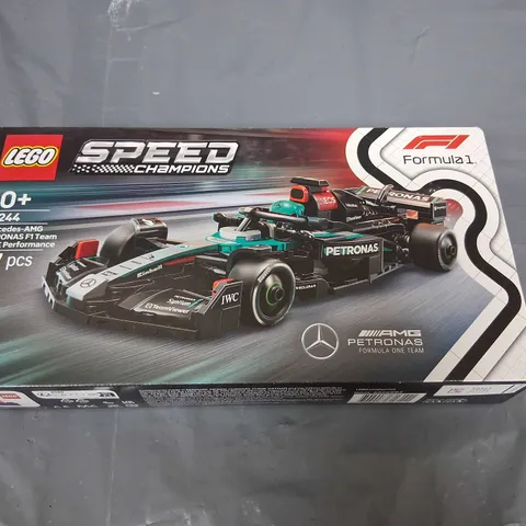 BOXEDLEGO SPEED CHAMPIONS 77244 MERCEDES AMG PETRONAS F1 TEAM W15 EPERFORMANCE