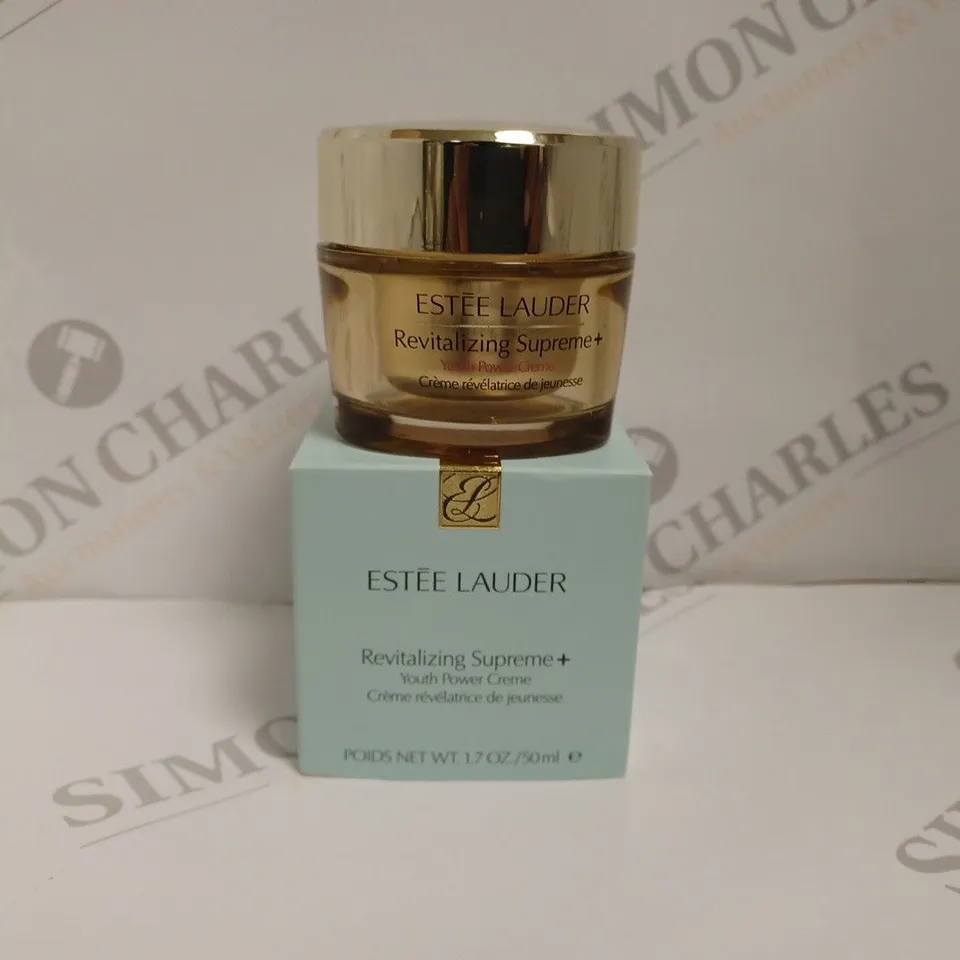 BOXED ESTÉE LAUDER REVITALISING SUPREME PLUS YOUTH POWER CRÈME - 50ML