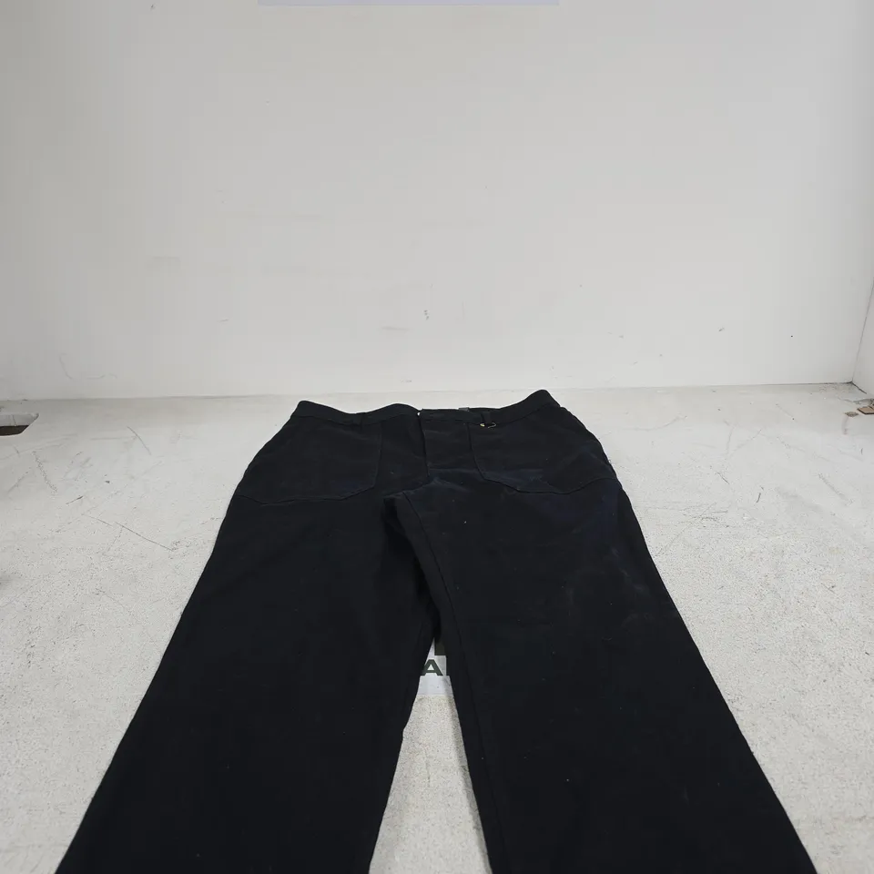 RUTH LANGSFORD BLACK TROUSERS SIZE 12P