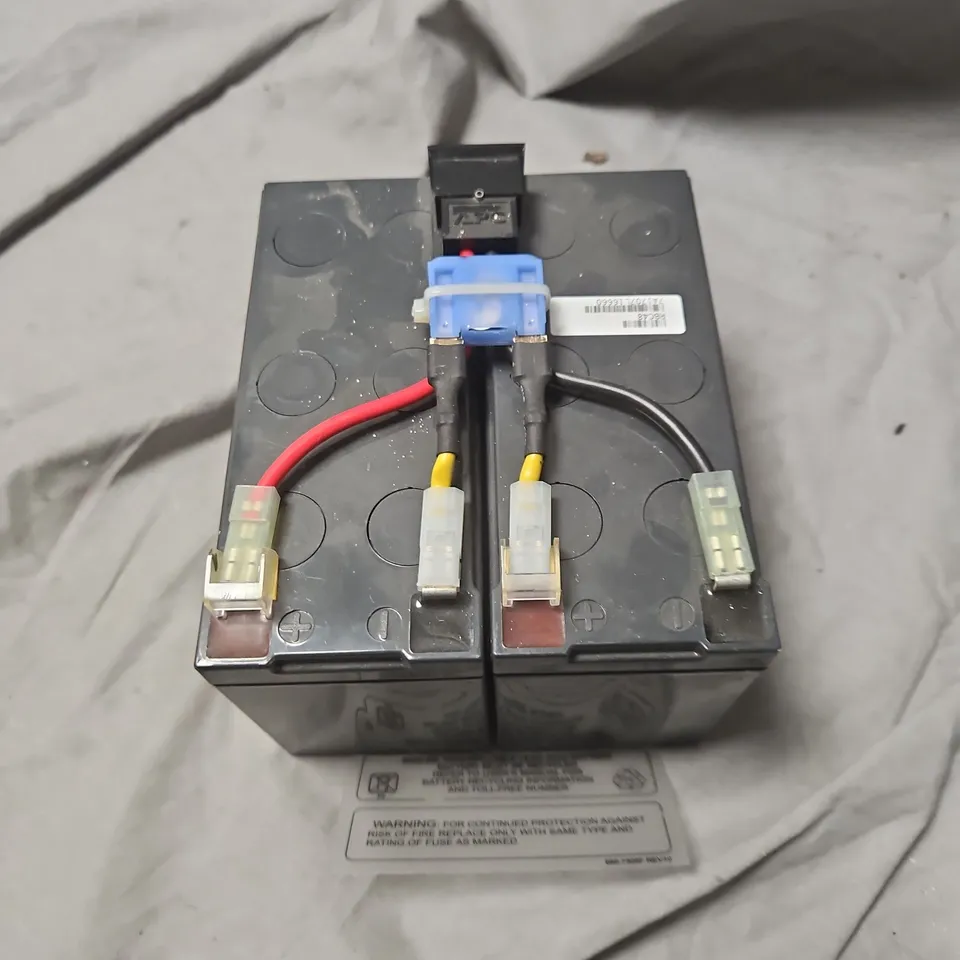 APC GENUINE RBC BATTERY CARTRIDGE – 2 X 12V SEALED LEAD-ACID BATTERIES (UPS)