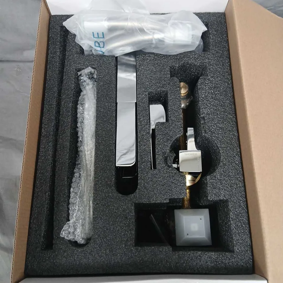 STUDIO Z WALL MOUNTED CONCEALED BATH & SHOWER MIXER (INCL. SHOWER KIT)