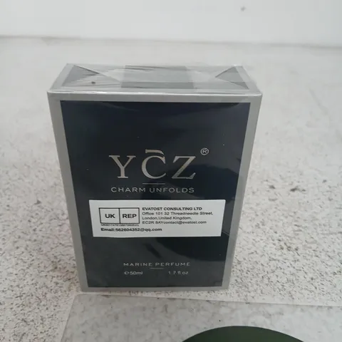 BOXED AND SEALED YCZ CHARM UNFOLDS MARINE PERFUME 50ML