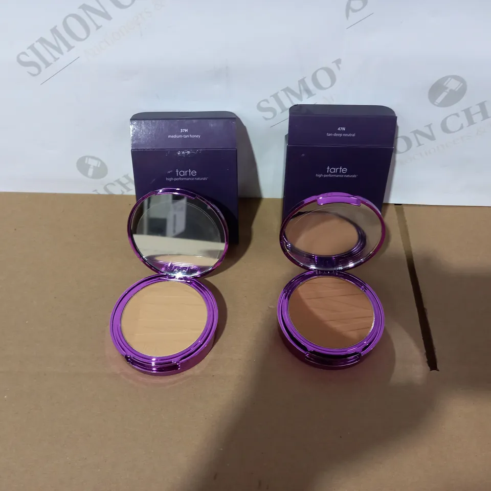 LOT OF 2 TARTE SHAPE TAPE PRESSED POWDER MAKEUP