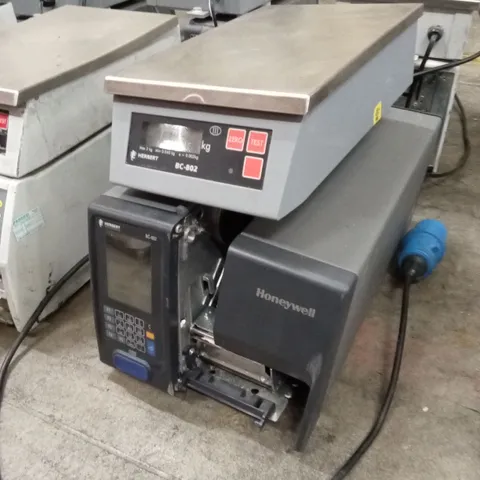 HERBERT BC-802 CHECK-WEIGHING SCALE & LABELER 
