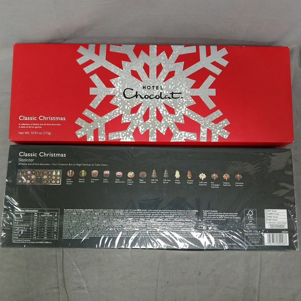 HOTEL CHOCOLAT CLASSIC CHRISTMAS CHOCOLATE SELECTION BOX