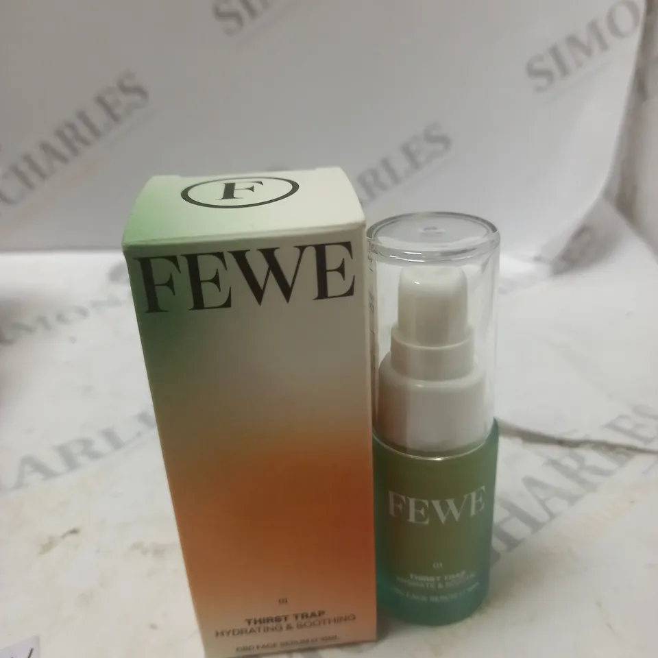 FEWE HYDRATING AND SOOTHING CBD FACE SERUM 15ML 