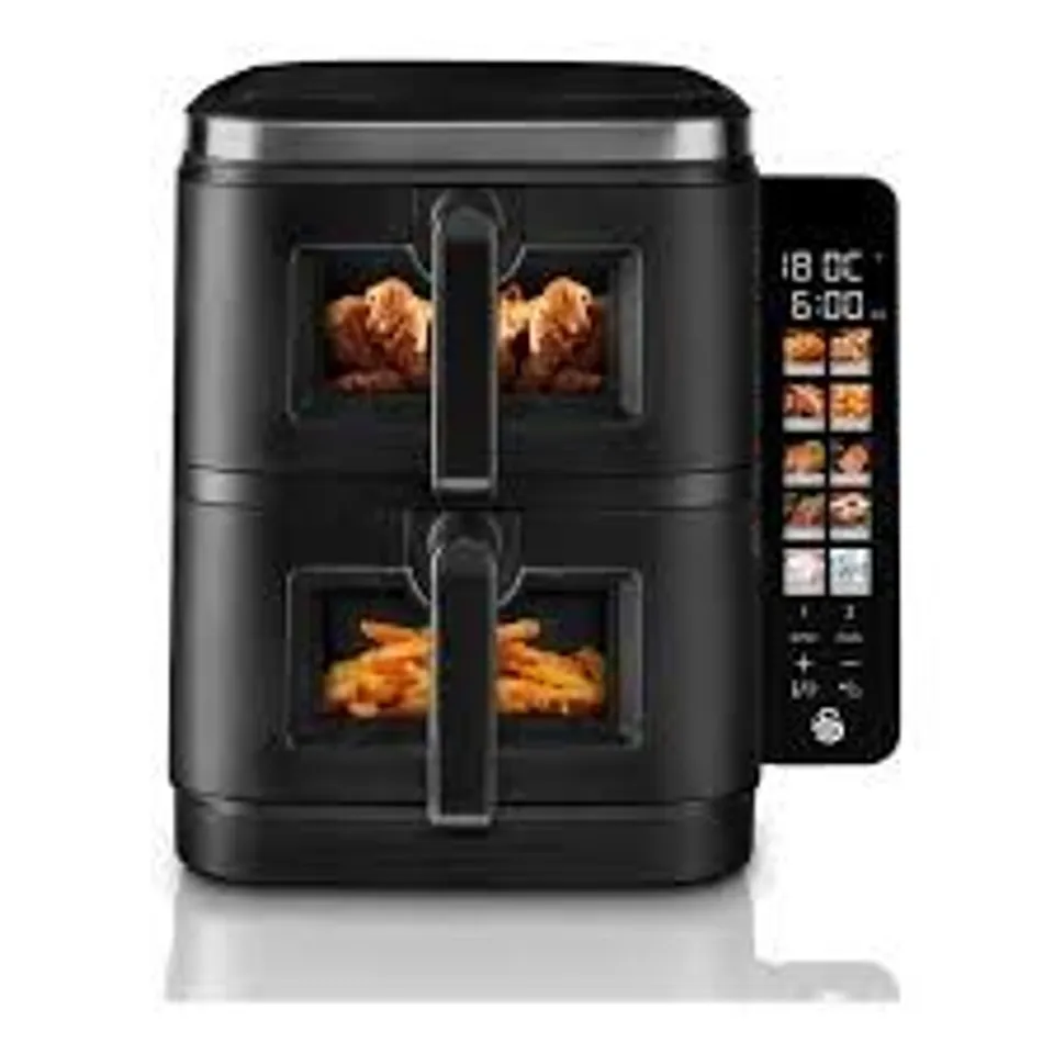 BOXED SWAN DUO LAYER 11L AIR FRYER 