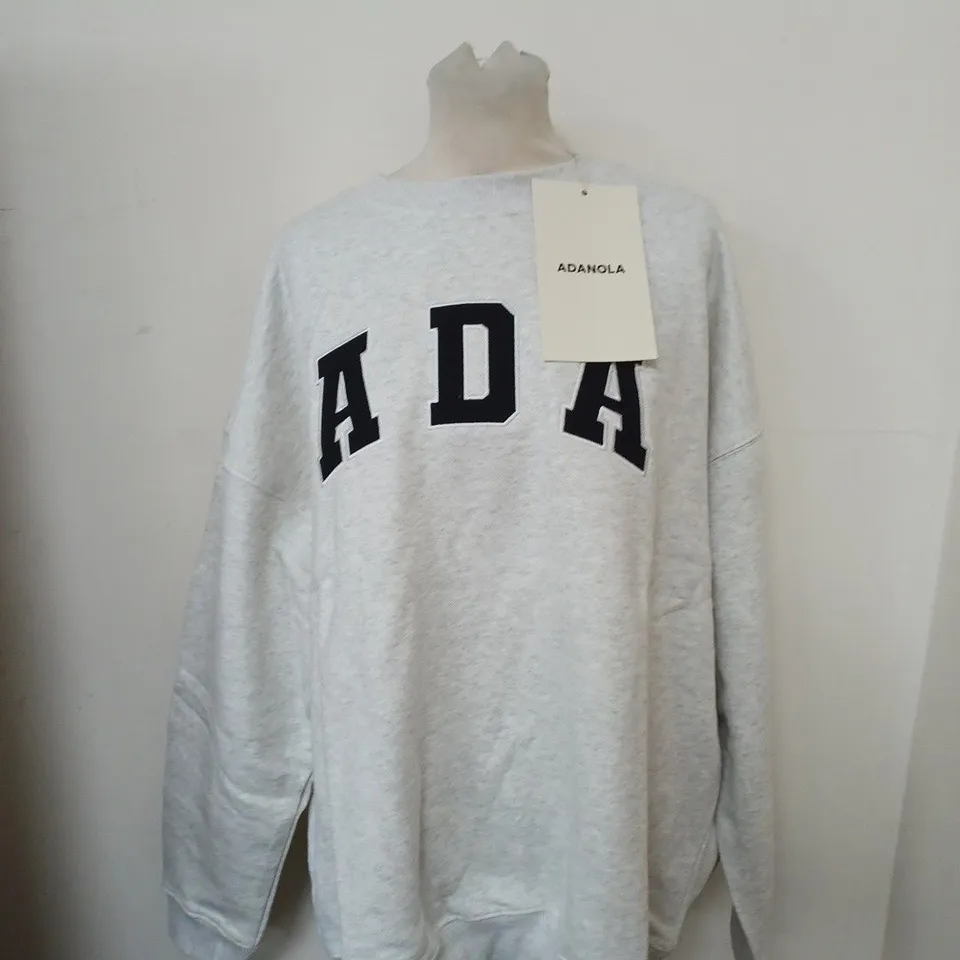 ADANOLA OVERSIZED SWEATSHIRT SIZE L  