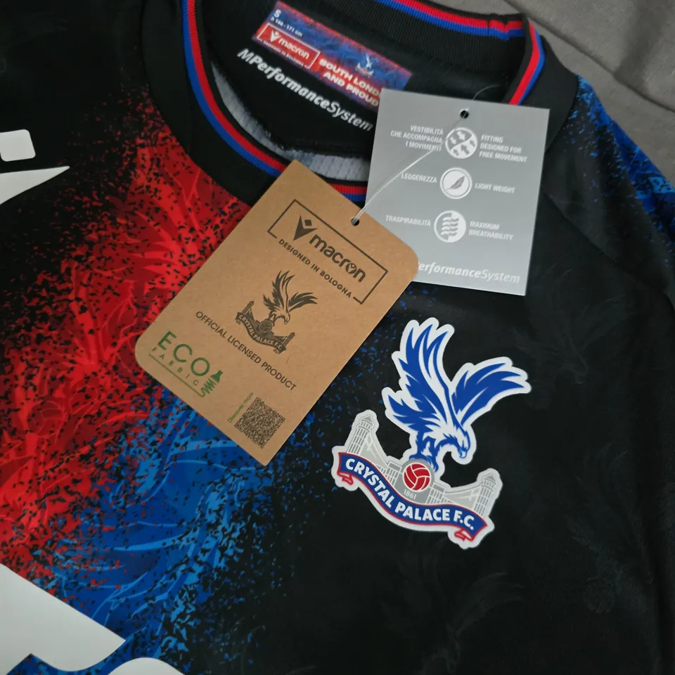 CRYSTAL PALACE FC THIRD SHIRT 24/25 – MACRON – UK SIZE S