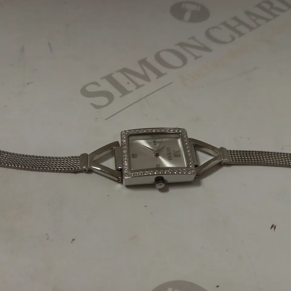 GUESS GRACE SILVER TONE LADIES WATCH RRP £149