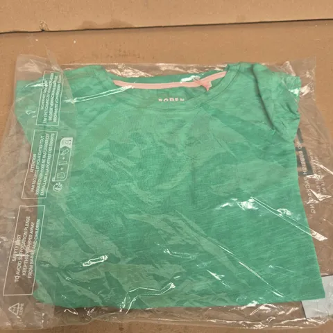BODEN GREEN T-SHIRT, SIZE S