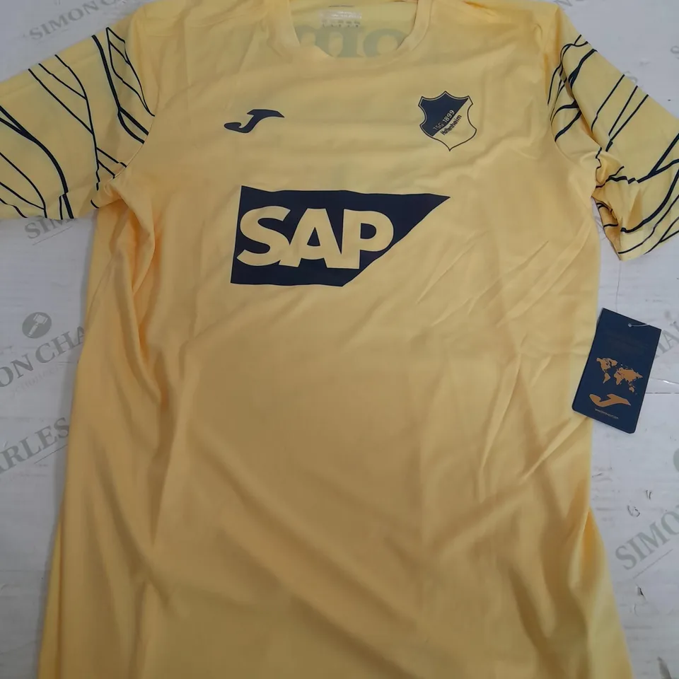 JOMA TSG 1899 HOFFENHEIM FOOTBALL CLUB SHIRT - LARGE