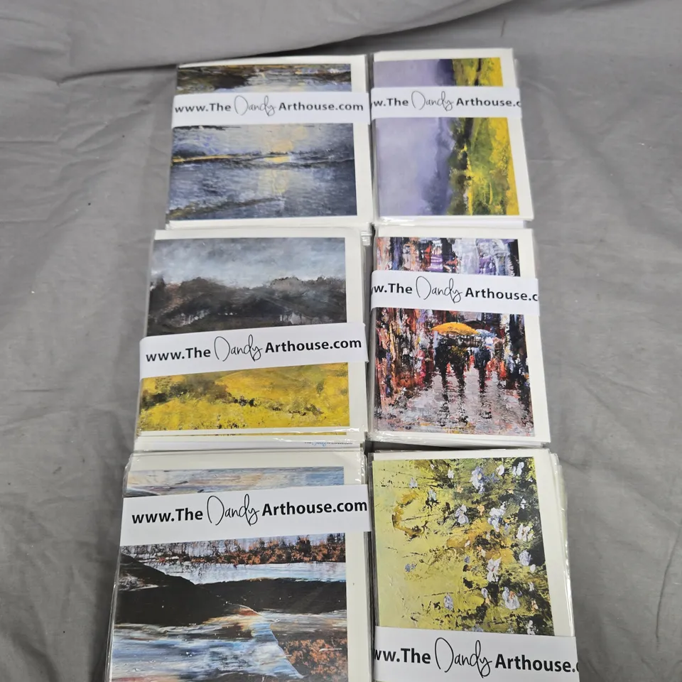 LOT OF 6 SEALED PACKS OF THE DANDY ARTHOUSE CARDS WITH EVELOPES - VARIOUS DESIGNS