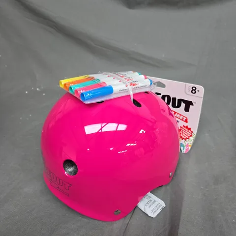 WIPEOUT HELMET - NEON PINK, AGE 8+