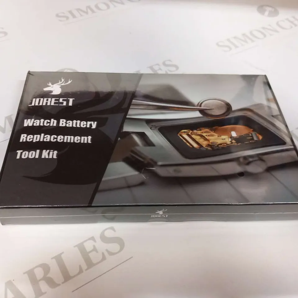 FIVE BRAND NEW BOXED JOREST WATCH BATTERY REPLACEMENT TOOL KIT