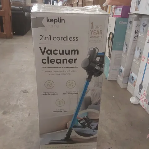 BOXED KEPLIN 2-IN-1 CORDLESS VACUUM CLEANER 